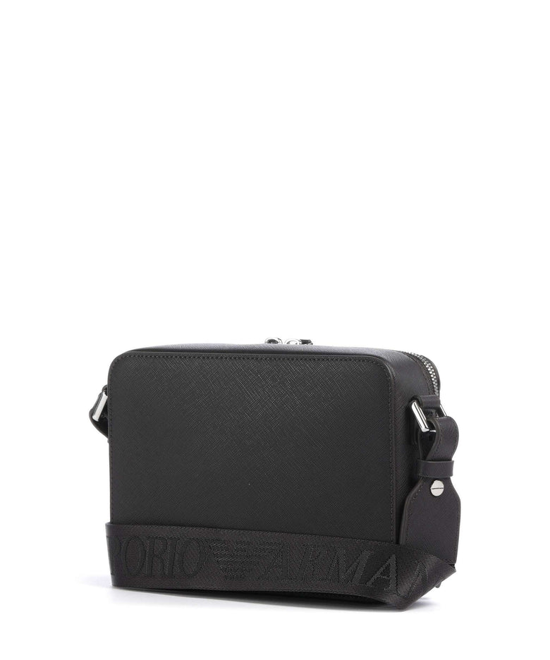 Emporio Armani Business Regenerated Crossbody bag ebony