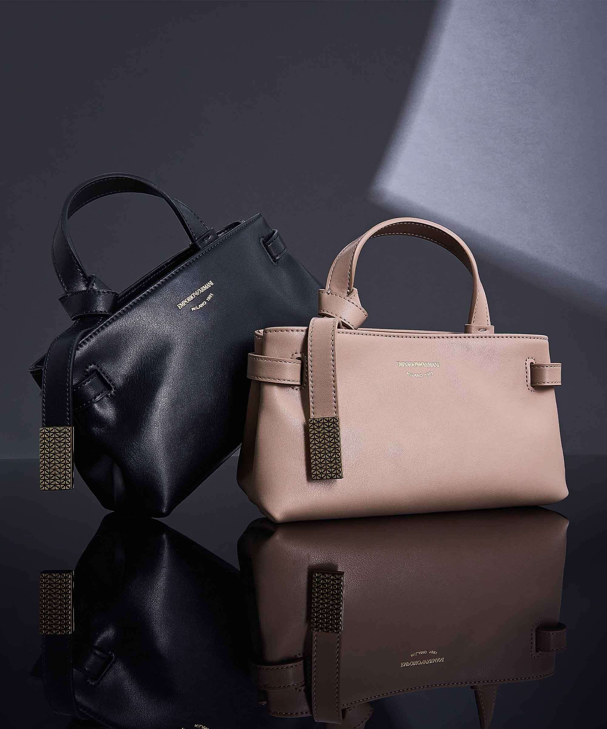 Emporio Armani Nora XS Crossbody bag visone
