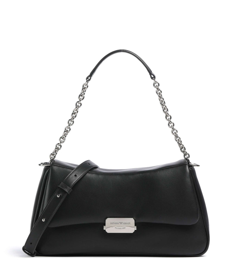 Emporio Armani Cassandra L Shoulder bag black beauty