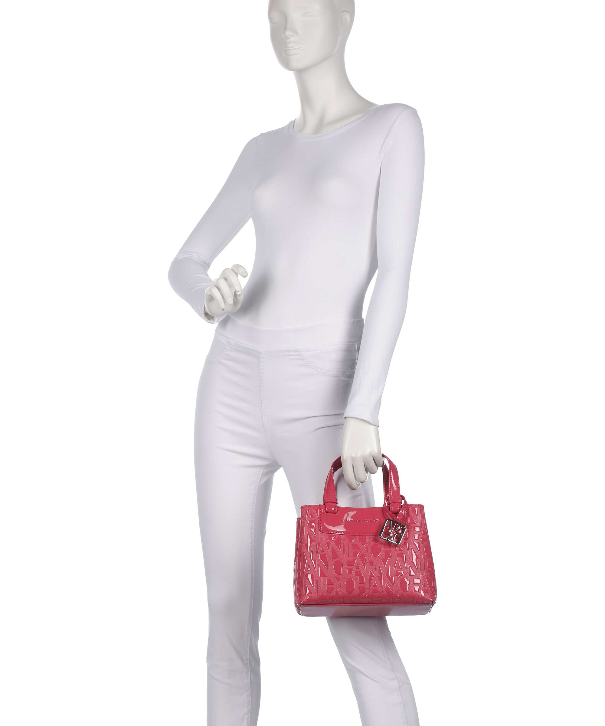 Armani Exchange Liz Patent S Handbag epic