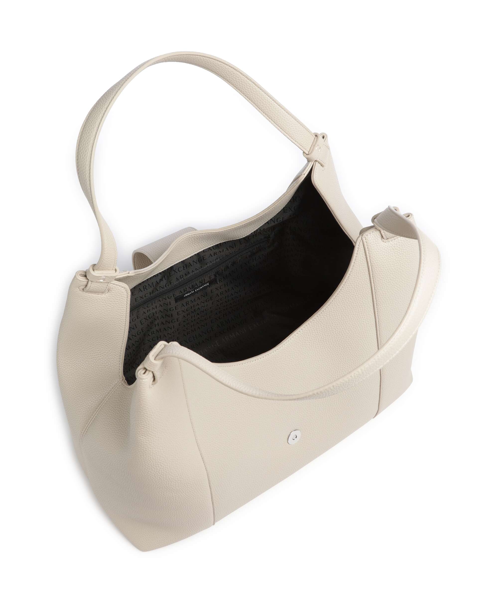 Armani Exchange Susy Soft Hobo bag script
