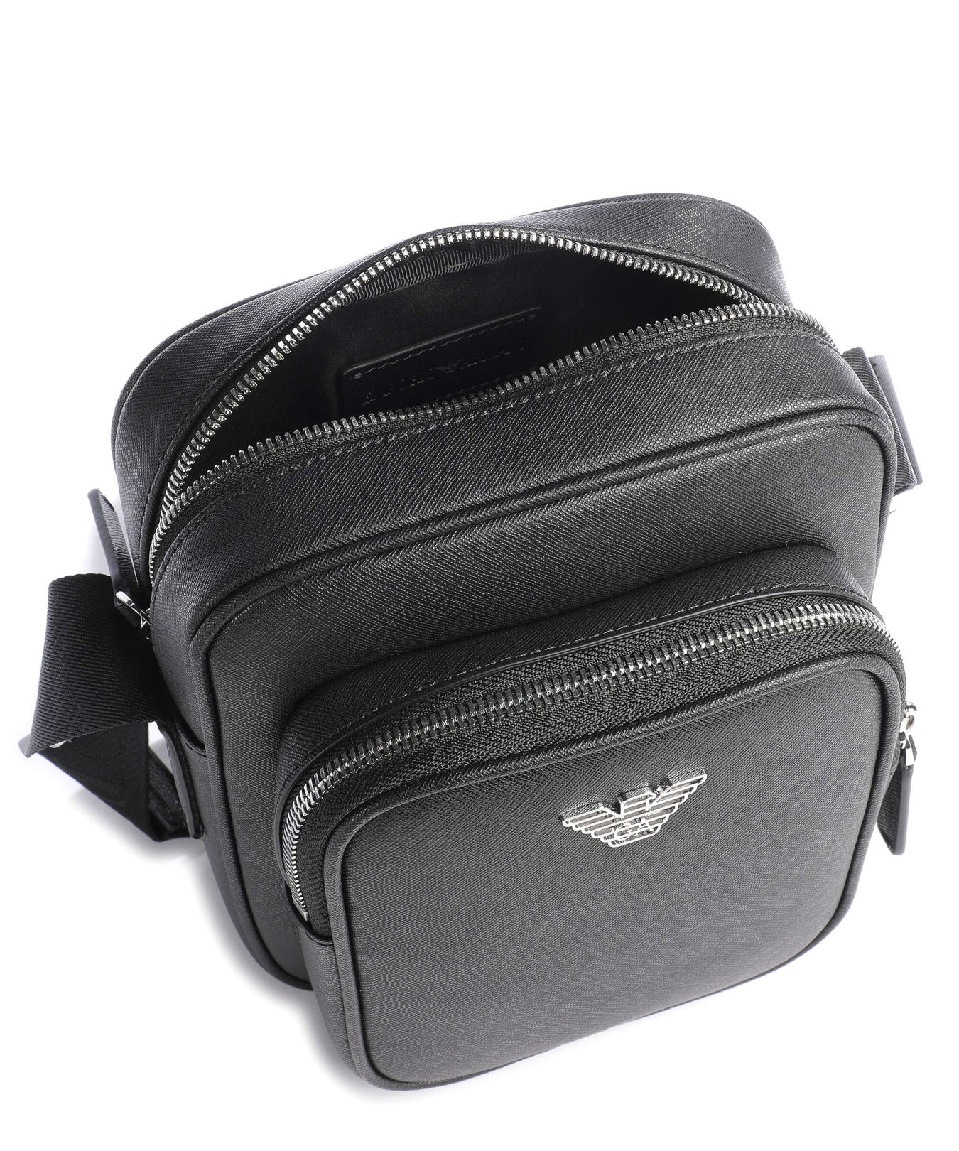 Emporio Armani Business Regenerated Crossbody bag black 