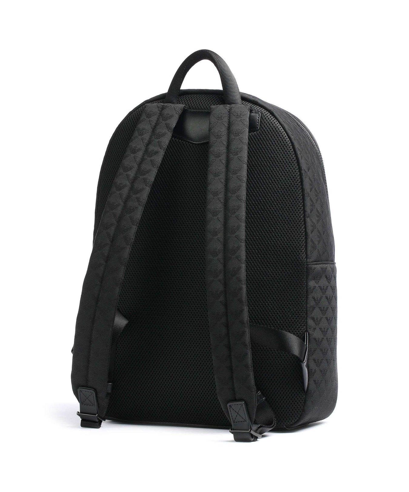 Emporio Armani Omnia Jacquard Backpack black