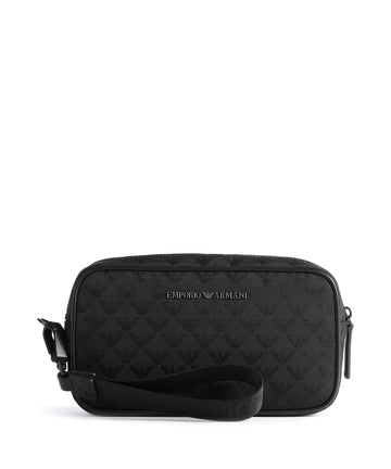 Emporio Armani Omnia Jacquard Trousse de toilette black