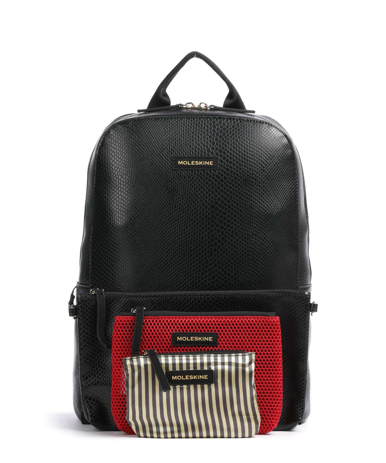 Moleskine Precious & Ethical Backpack schwarz