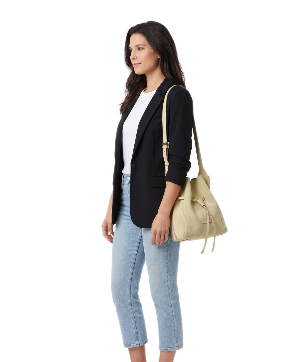 Gianni Chiarini Sienna Bucket bag vaniglia