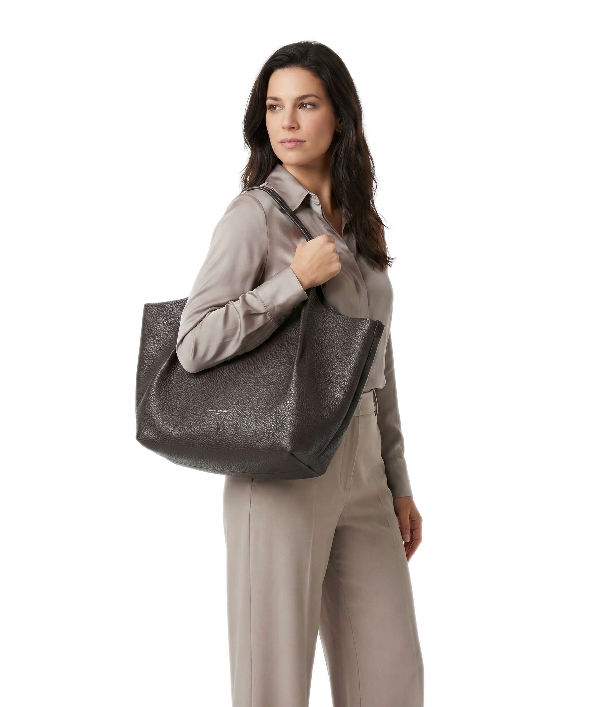 Gianni Chiarini Dua L Tote bag espresso