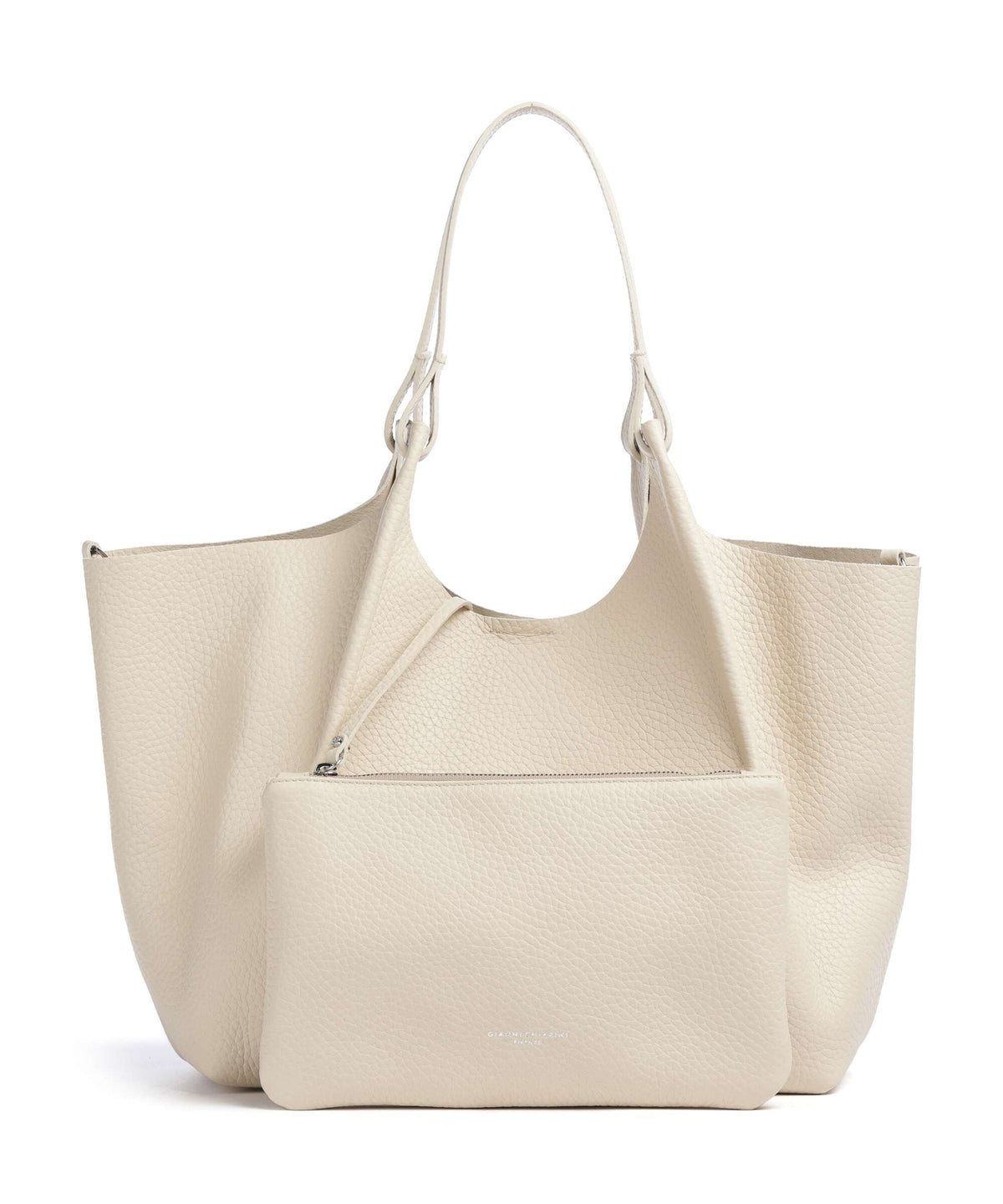 Gianni Chiarini Dua L Tote bag alabaster