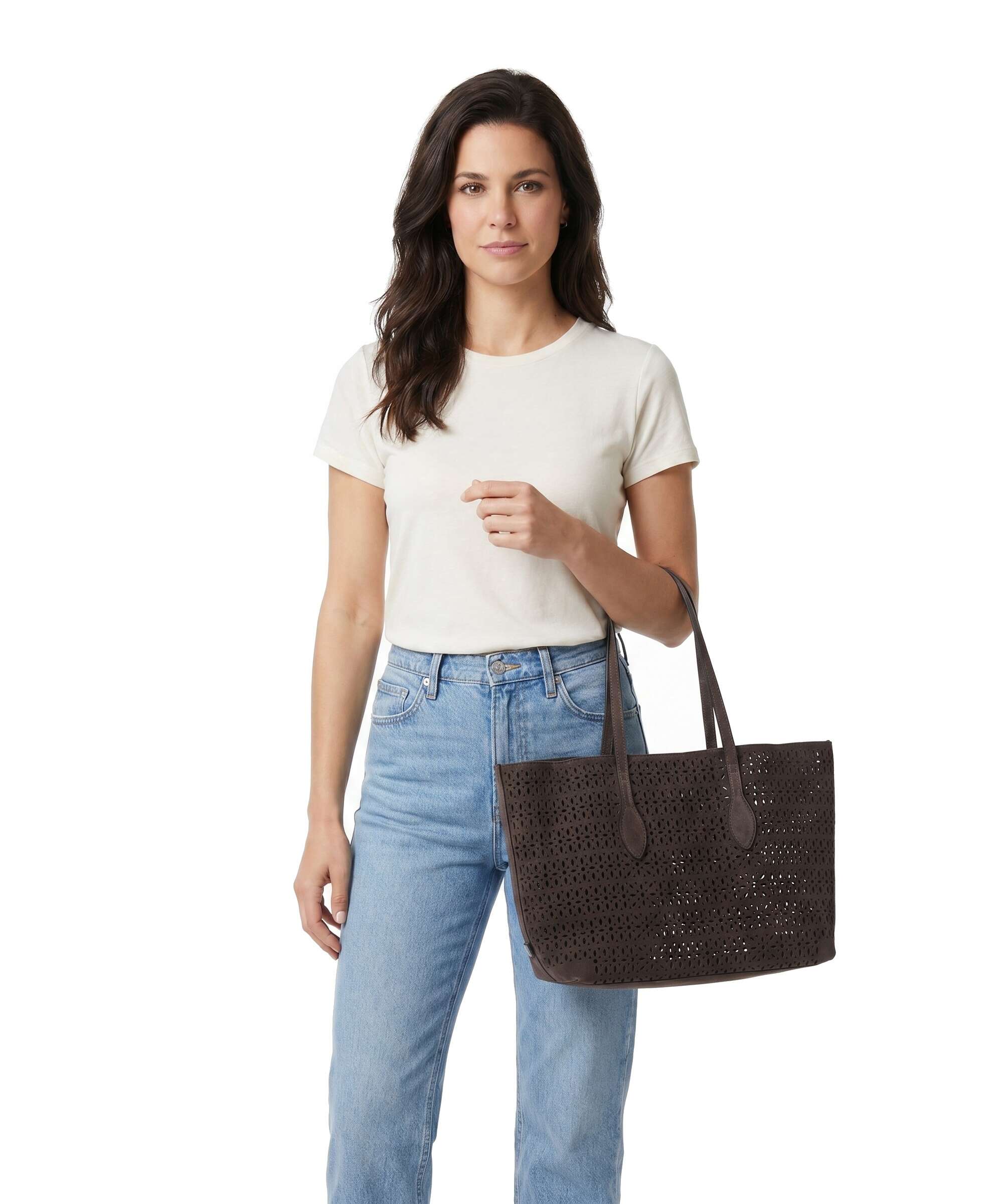 Gianni Chiarini Mashup L Tote bag moka