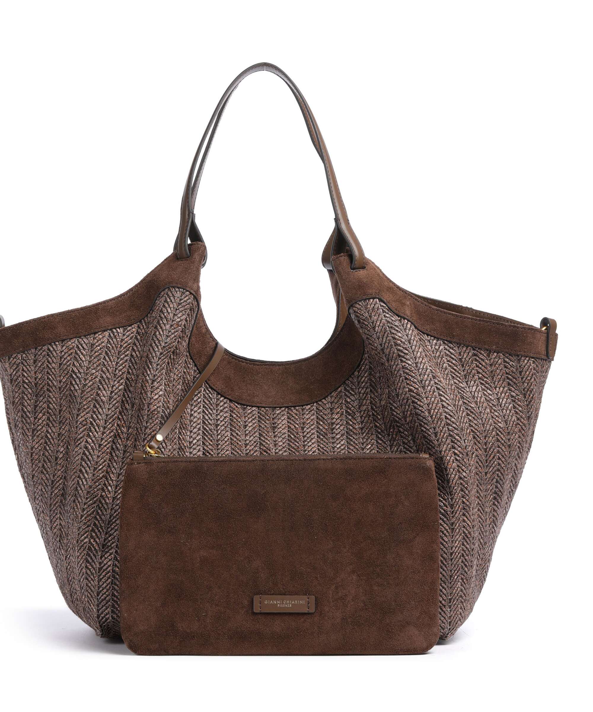 Gianni Chiarini Dua L Hobo bag choco