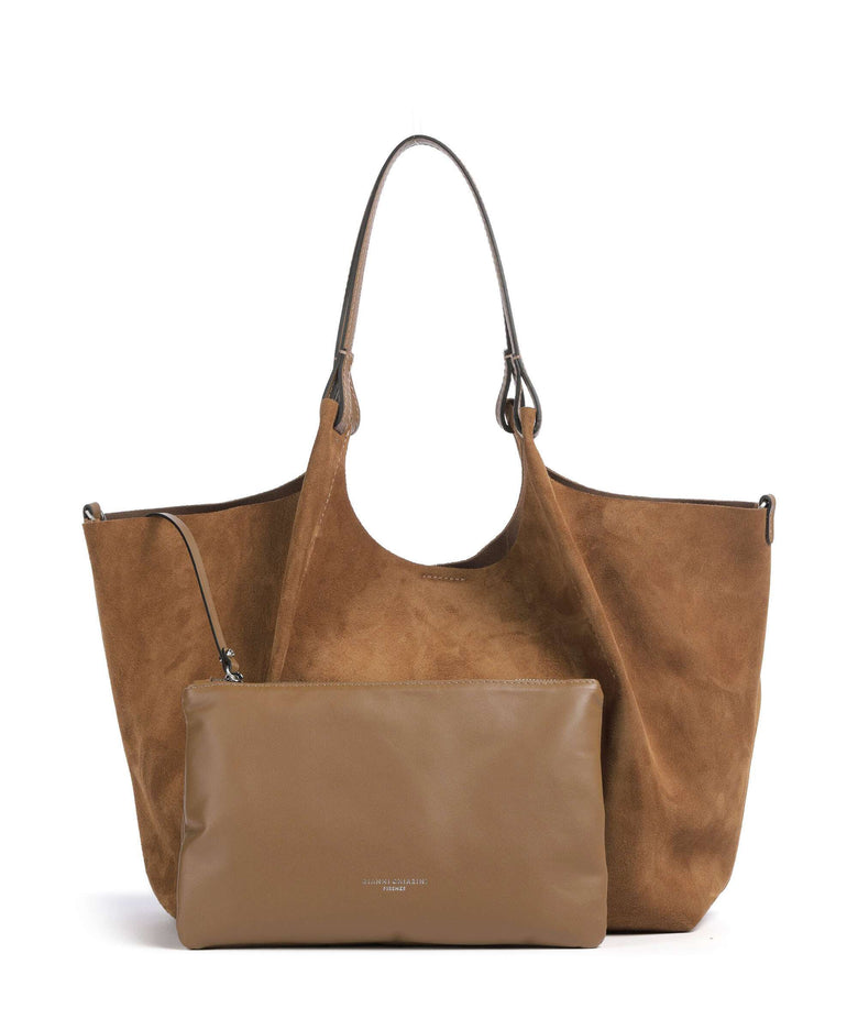Gianni Chiarini Dua L Hobo bag caramel