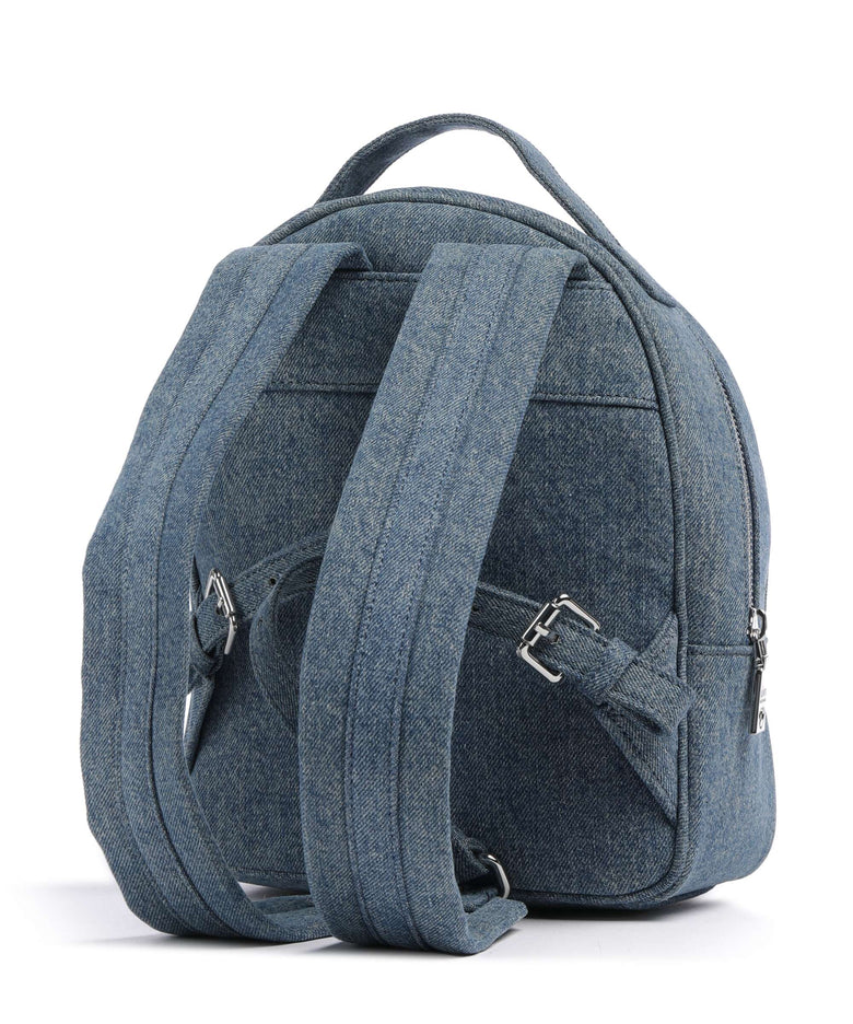 Love Moschino Denim Backpack blu