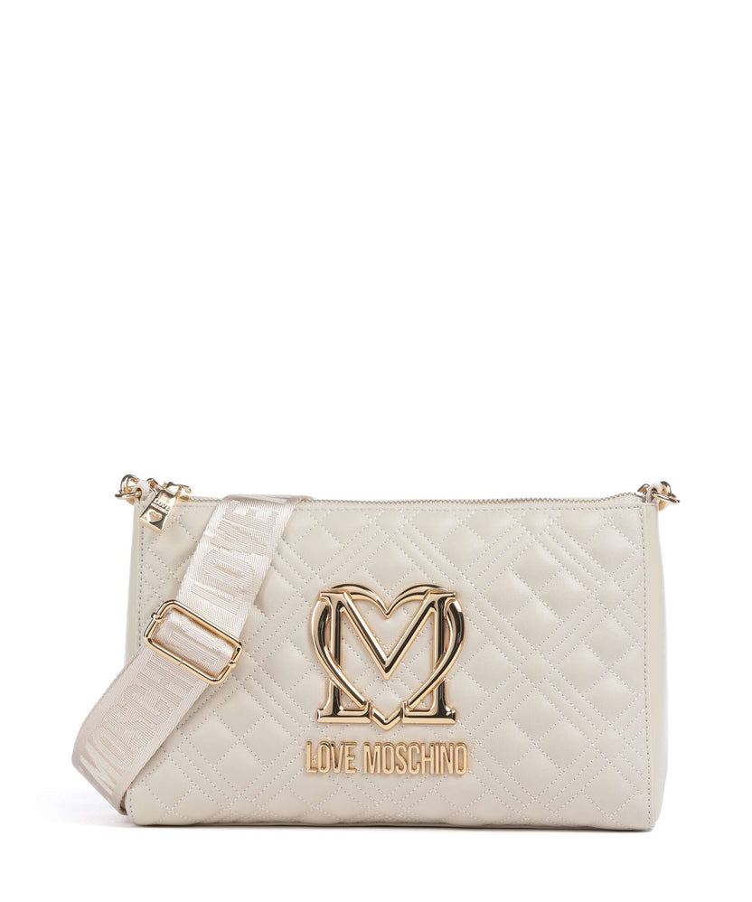 Love Moschino Allure Crossbody bag avorio