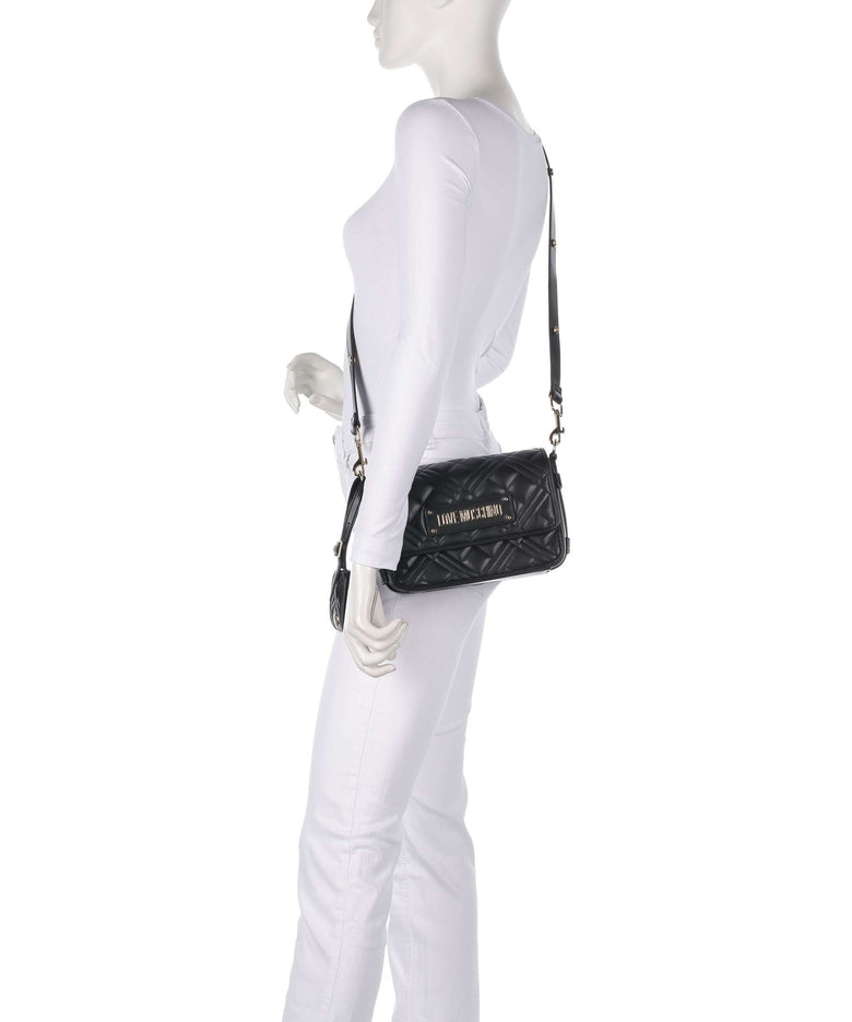 Love Moschino Quilted Crossbody bag nero