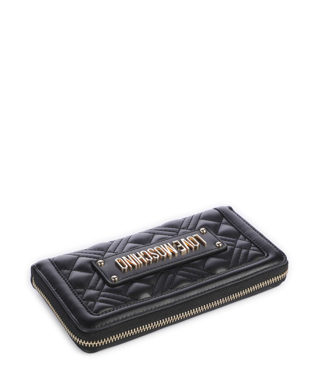 Love Moschino Quilted Wallet nero