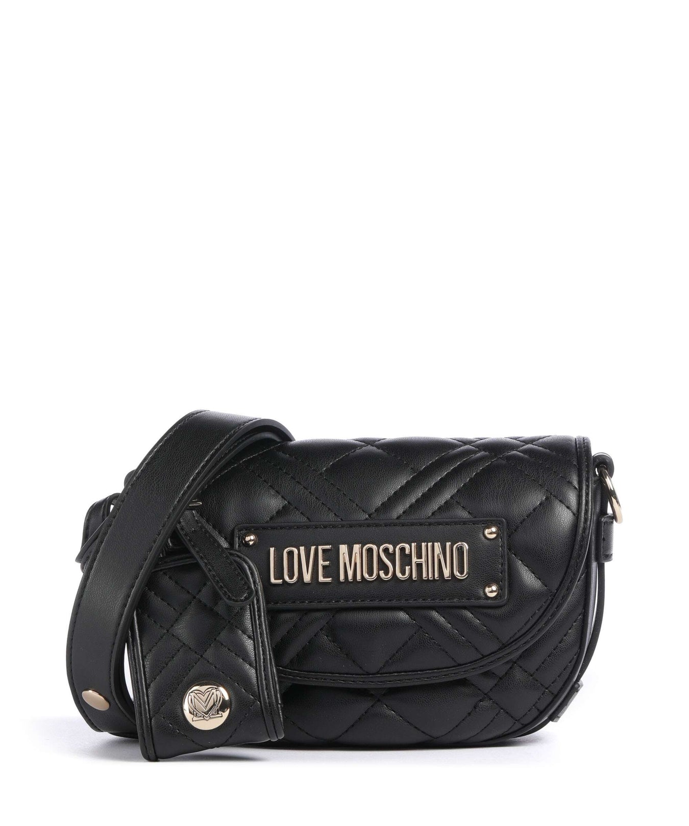 Love Moschino Quilted Crossbody bag nero