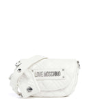 Love Moschino Quilted Crossbody bag bianco