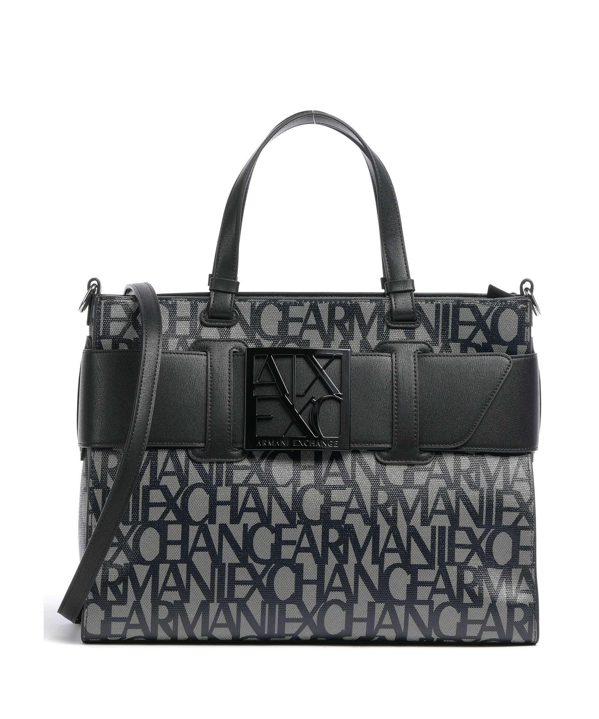 Armani Exchange Susy Handbag beige/black