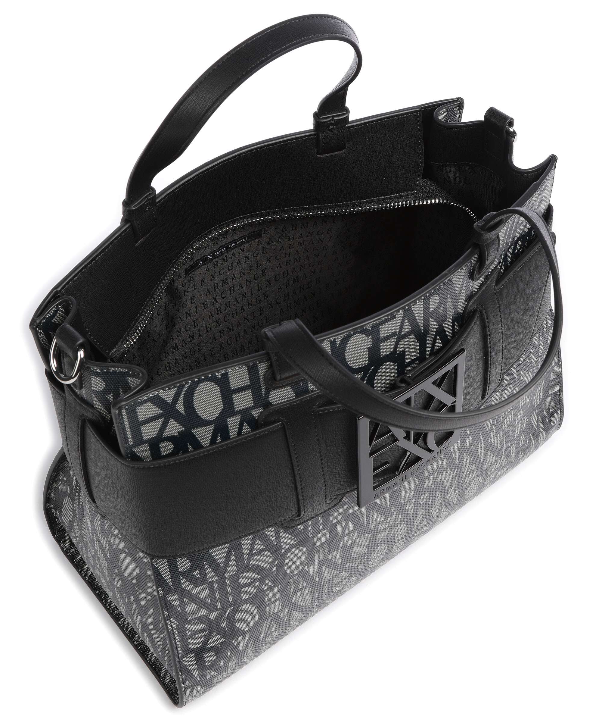 Armani Exchange Susy Handbag beige/black