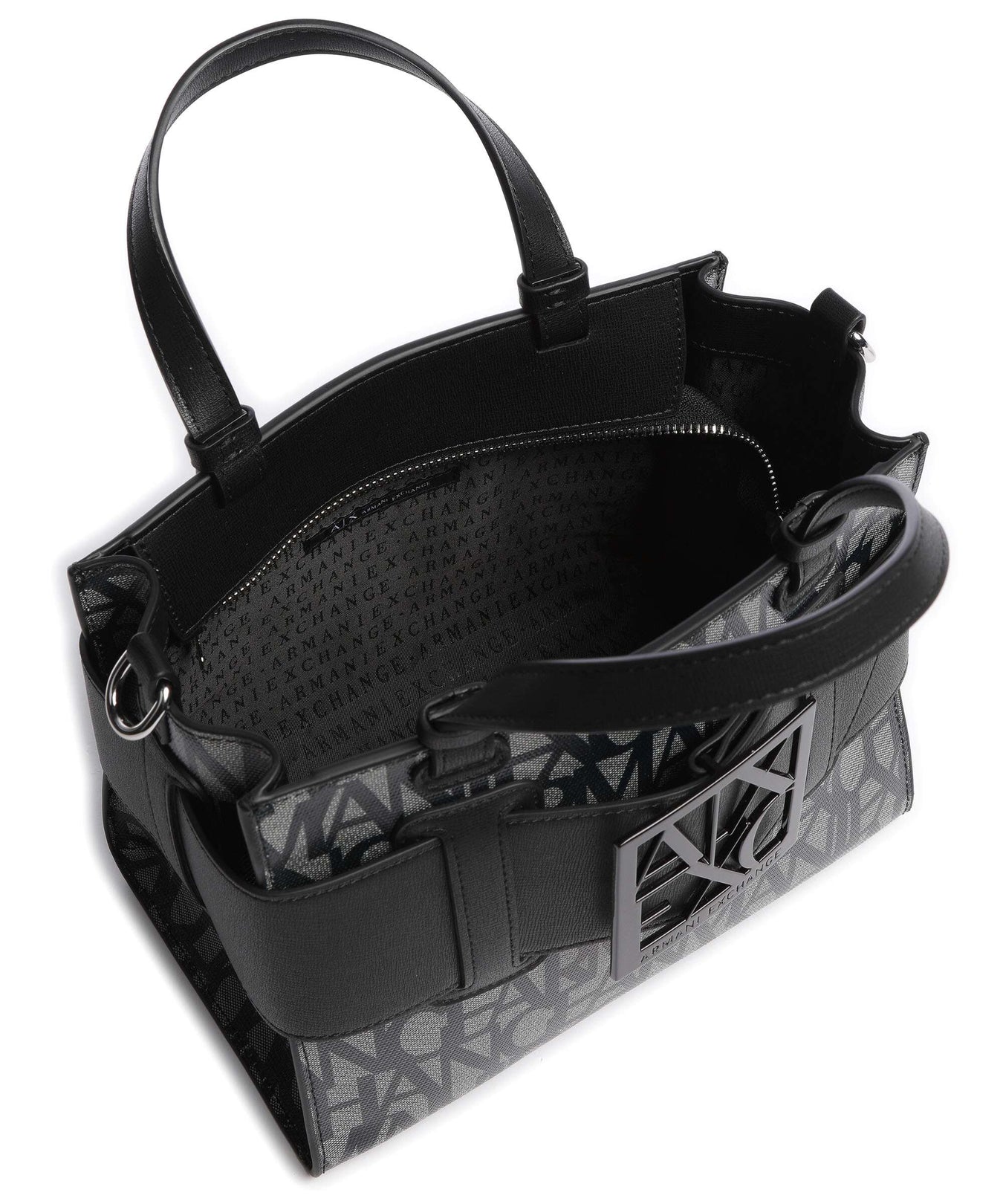 Armani Exchange Susie M Handbag beige/black