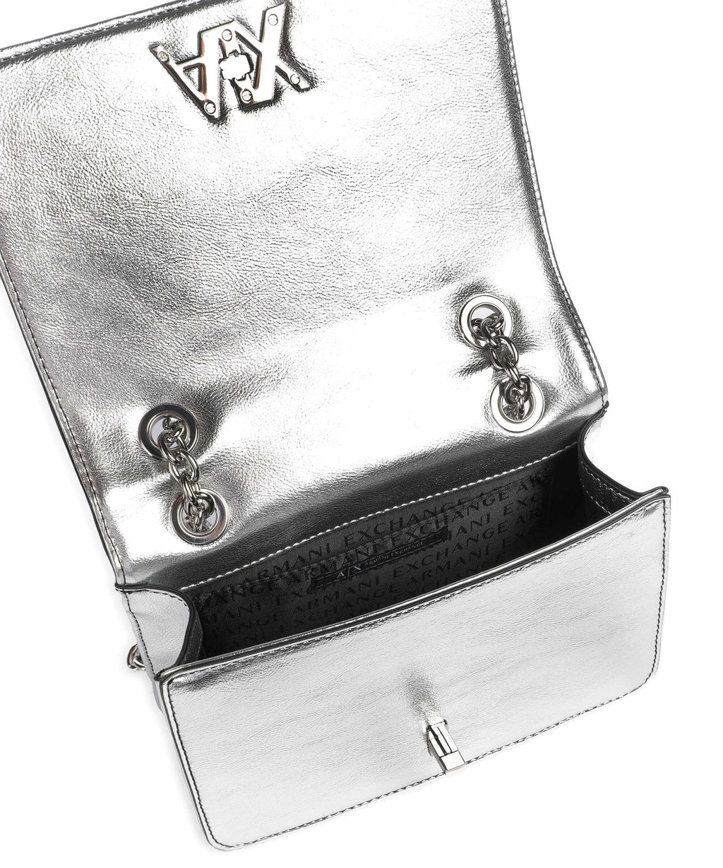 Armani Exchange Shoulder bag silver