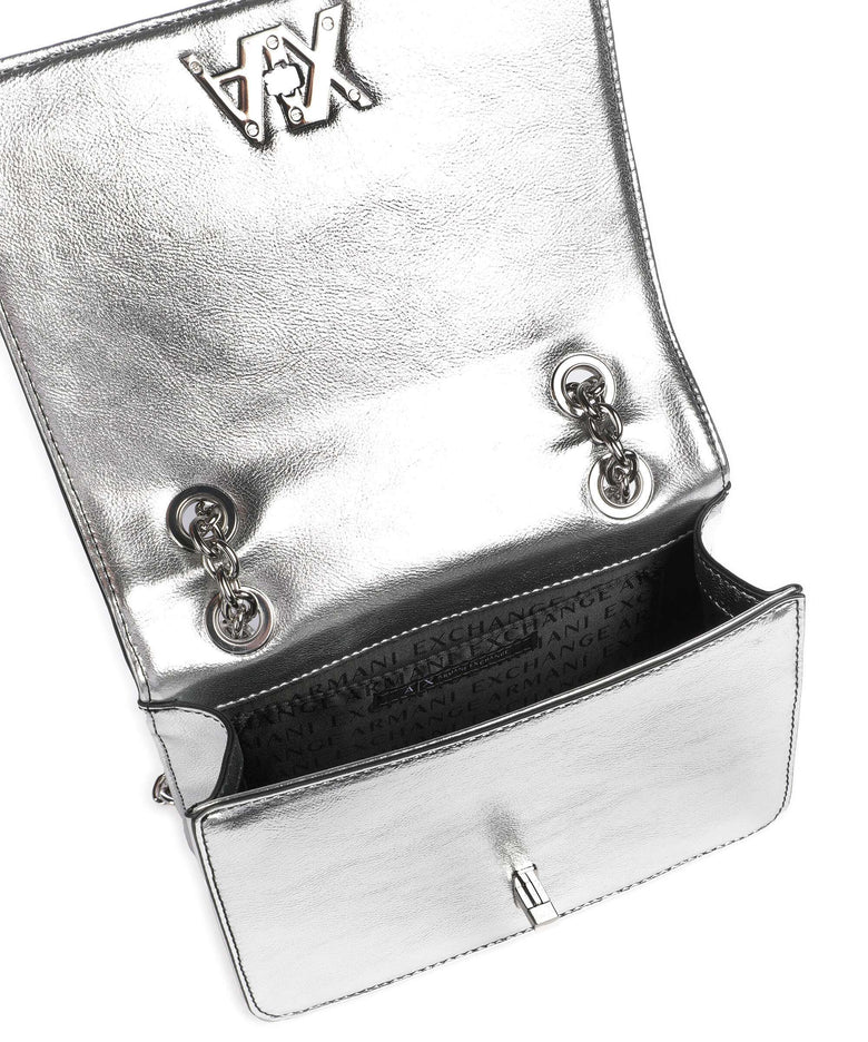 Armani Exchange Shoulder bag silver