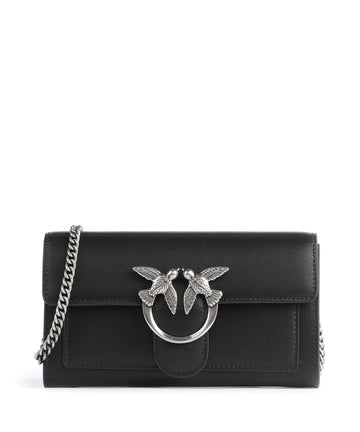 Pinko Love One Portefeuille nero/old silver