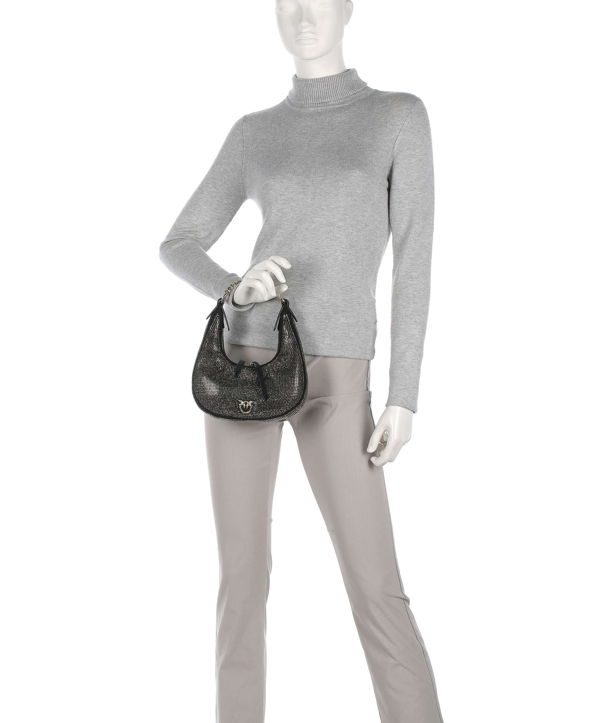 Pinko Brioche Mini Shoulder bag nero limousine/shiny gold