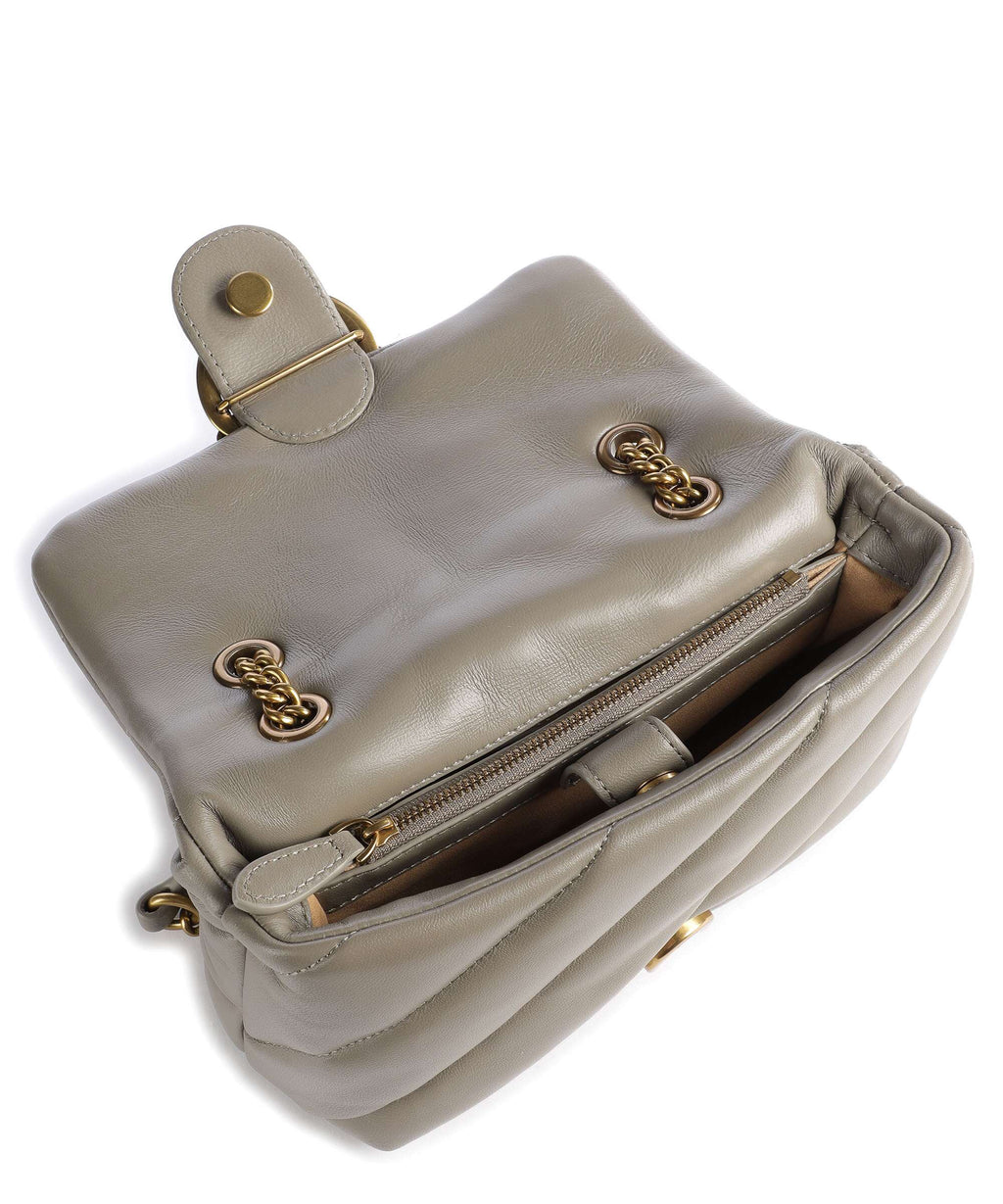 Pinko Love Puff Mini Shoulder bag noce/antique gold
