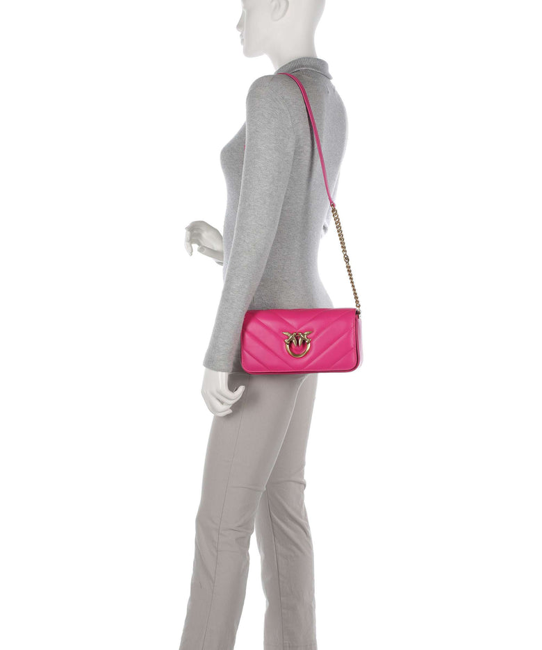 Pinko Love Click Mini Shoulder bag pink