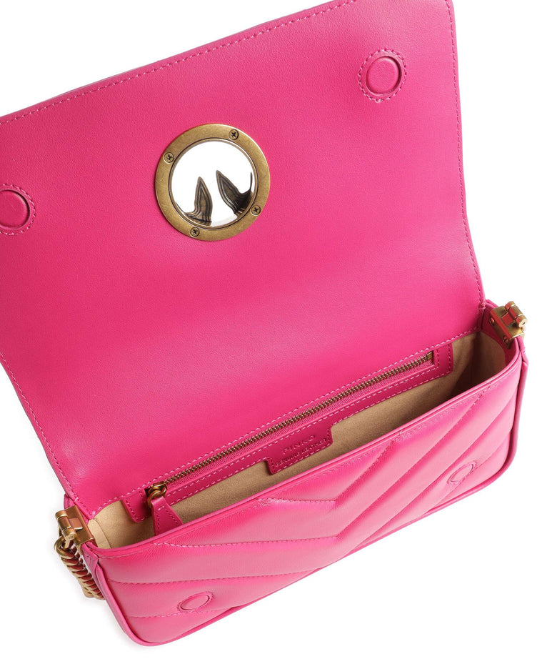 Pinko Love Click Mini Shoulder bag pink