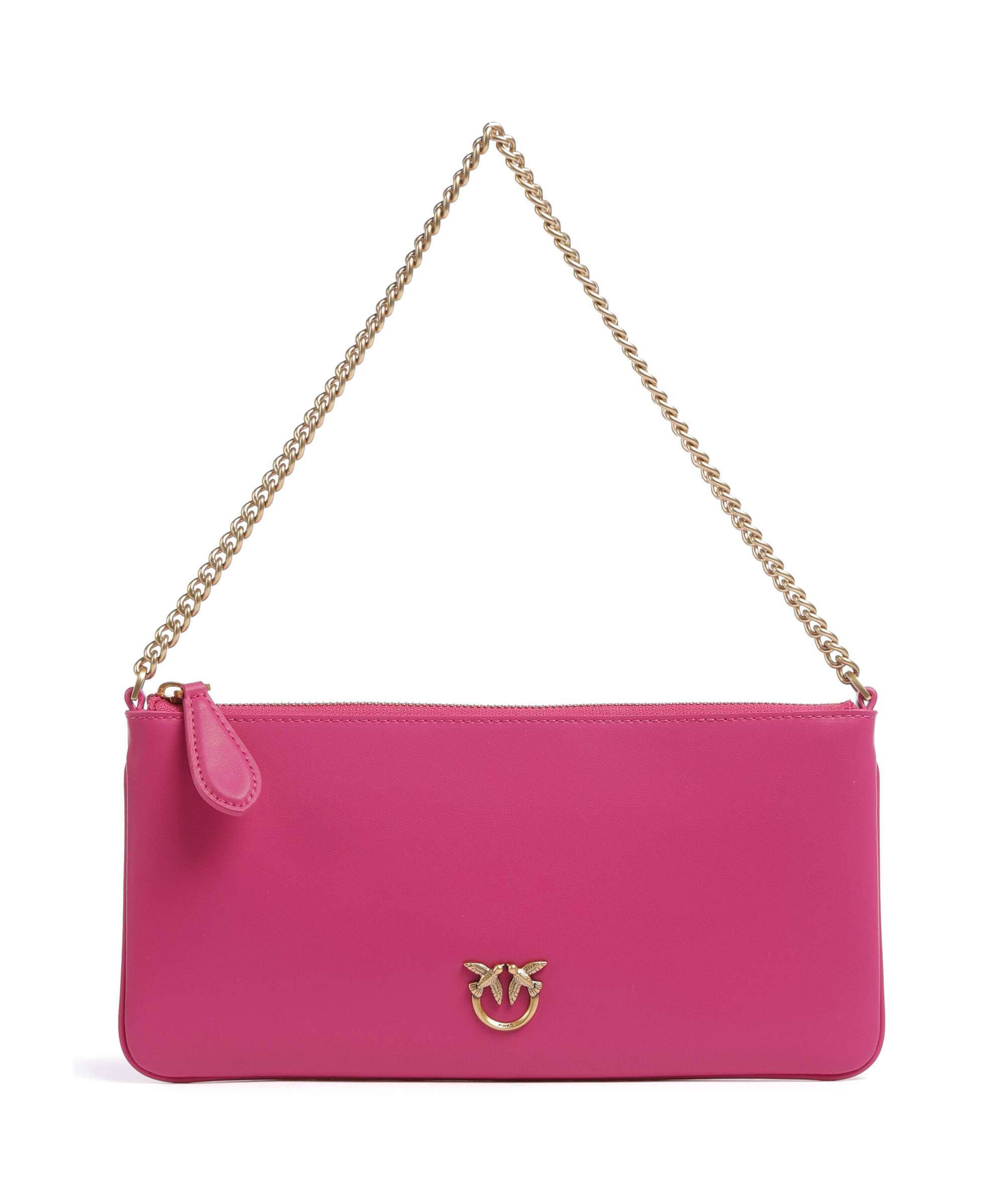 Pinko Flat Horizontal Shoulder bag pink
