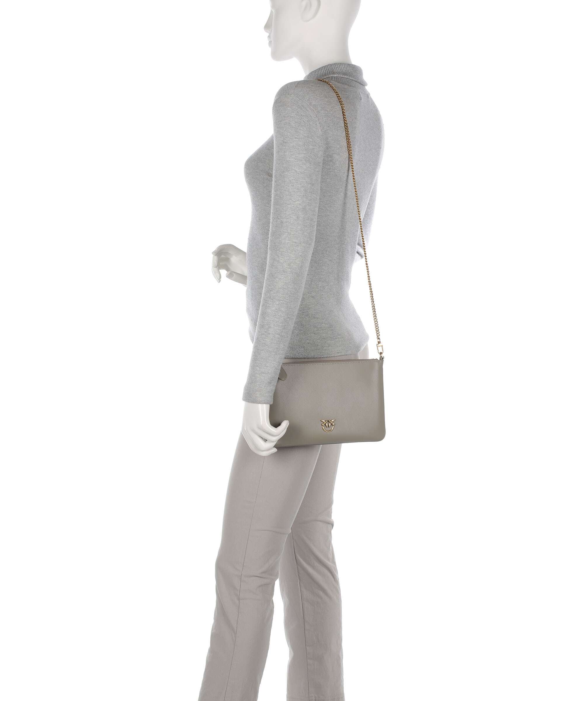 Pinko Flat Classic Crossbody bag noce