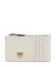 Pinko Airone Porta carte di credito bianco seta/antique gold