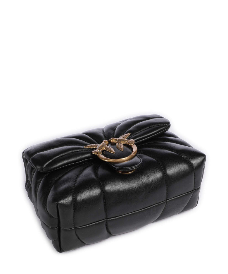 Pinko Love Puff Mini Shoulder bag nero/antique gold