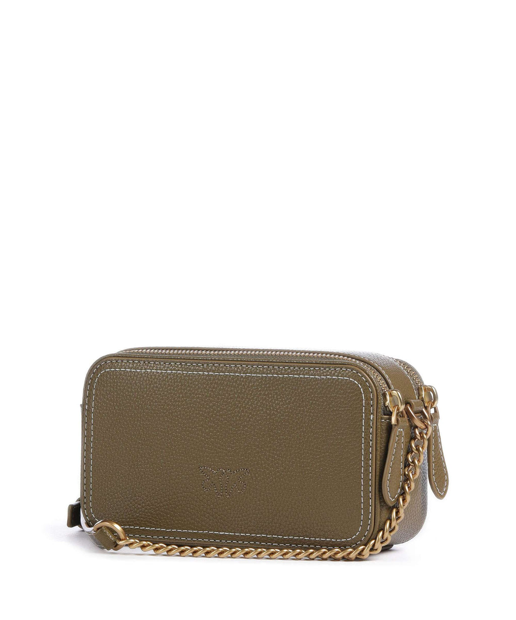 Pinko Carrie Crossbody bag piantagione/antique gold