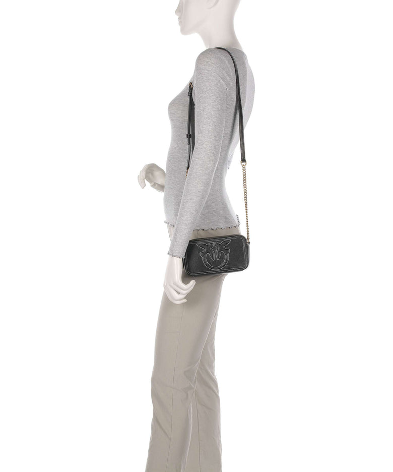 Pinko Carrie Crossbody bag nero/antique gold