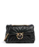 Pinko Love Puff Classic Schultertasche nero/antique gold