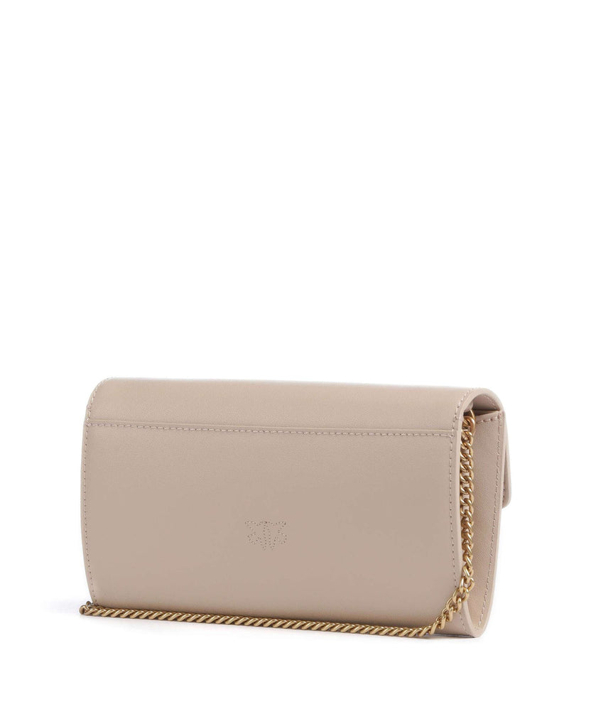 Pinko Love One Wallet beige/grigio fumo/antique gold