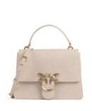 Pinko Love One Classic Handtasche beige/grigio fumo/antique gold
