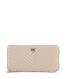 Pinko Ryder Geldbörse beige/grigio fumo/antique gold