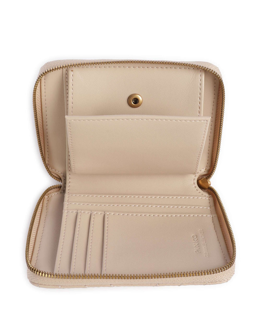 Pinko Taylor Wallet beige/grigio fumo/antique gold