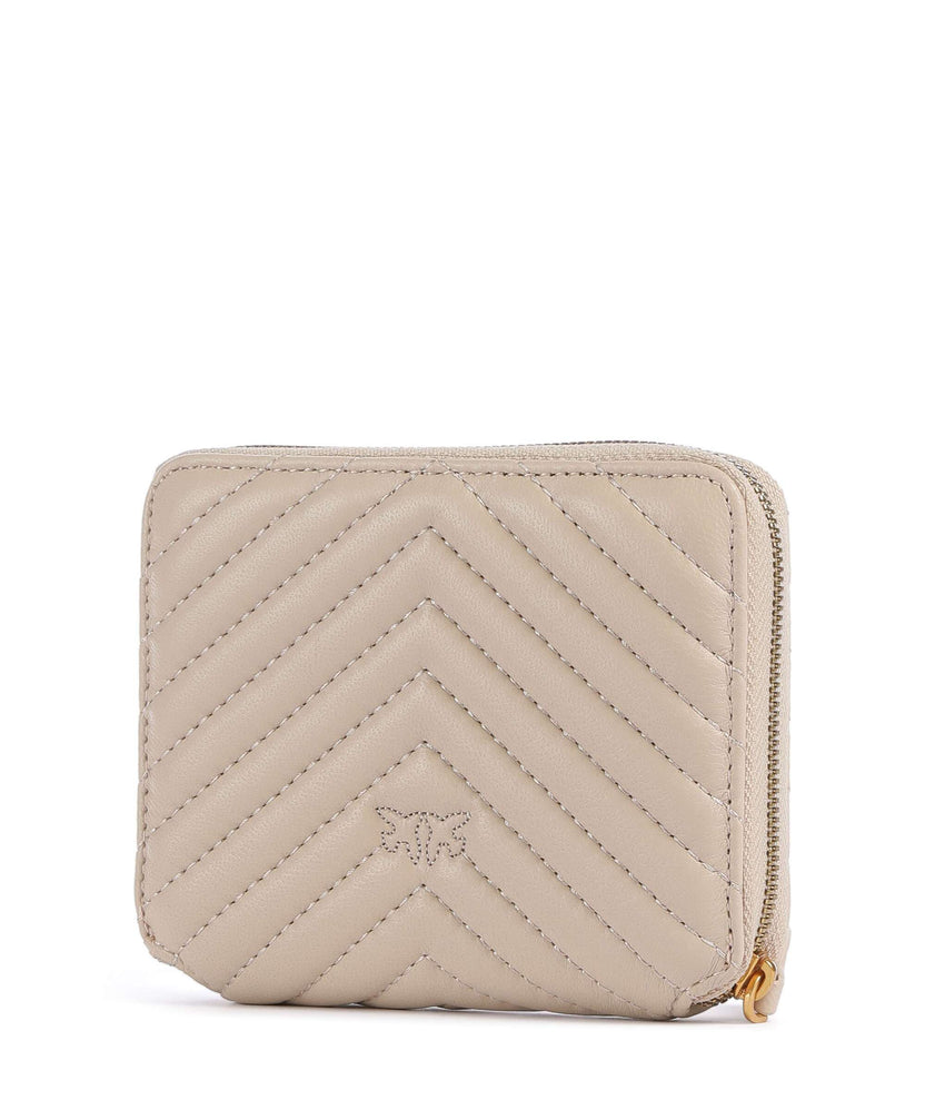 Pinko Taylor Wallet beige/grigio fumo/antique gold