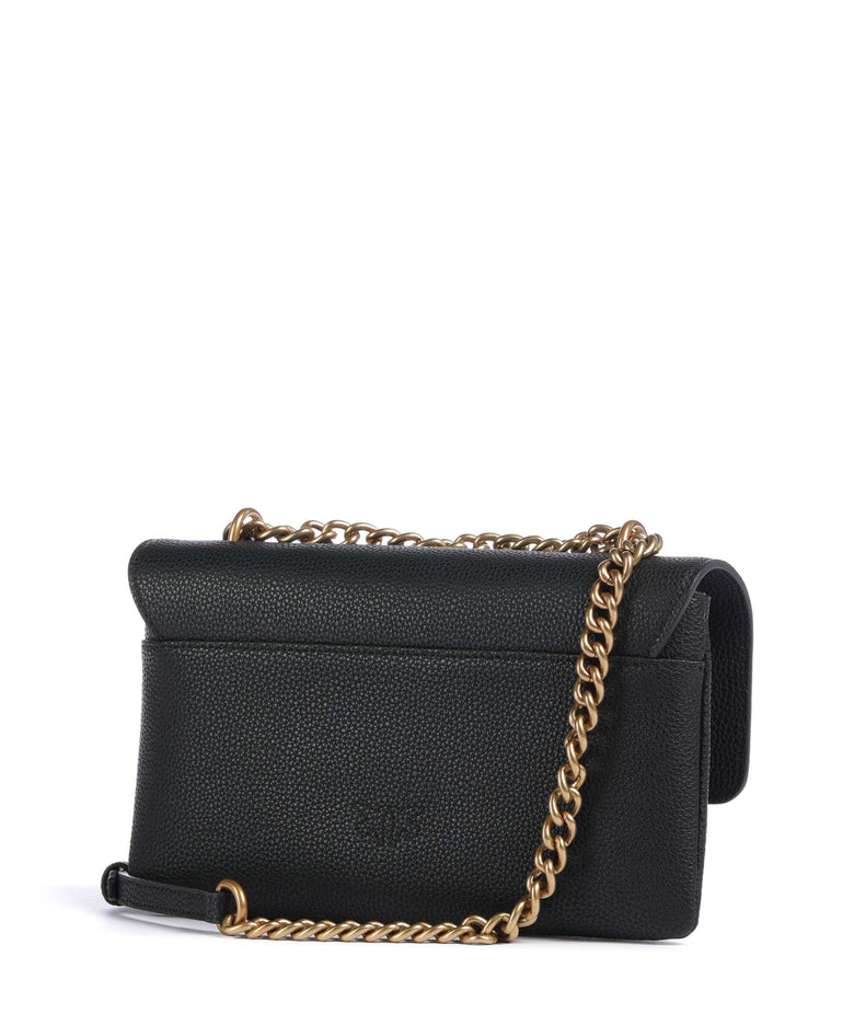 Pinko Love Soft Mini Shoulder bag nero/antique gold