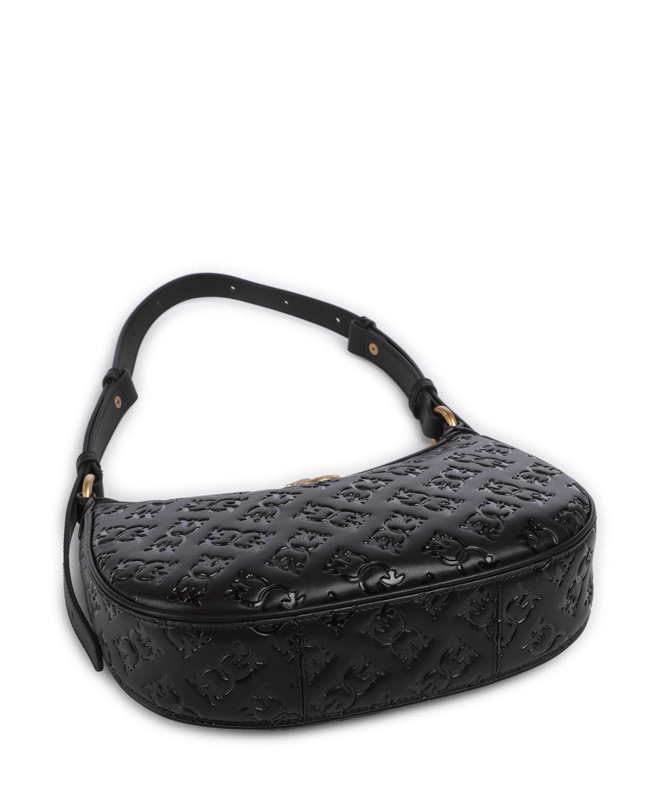 Pinko Half Moon Mini Shoulder bag nero/antique gold