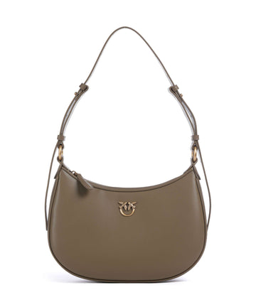 Pinko Half Moon Mini Sac porté épaule scricciolo/antique gold