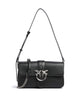 Pinko Love One Classic Slouchy Schultertasche nero/old silver