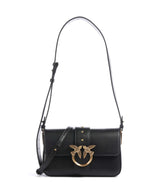 Pinko Love One Mini Slouchy Sac porté épaule nero/antique gold