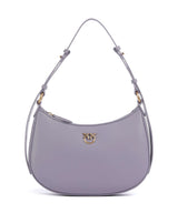 Pinko Half Moon Mini Borsa a spalla cenerre viola/antique gold