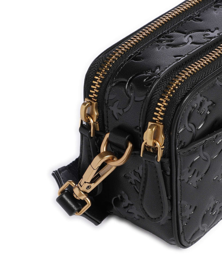 Pinko Mini Crossbody bag nero/antique gold